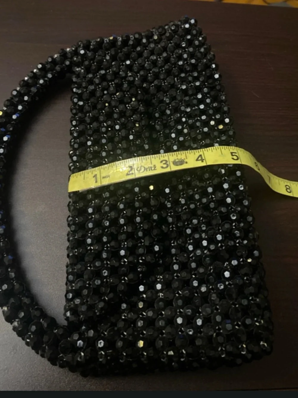 Handmade Beaded Clutch Evening Bag women's purse